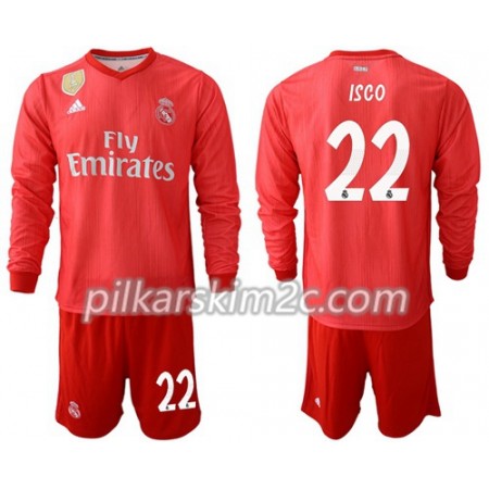 Koszulka Real Madryt Isco 22 Dziecięca Trzeciej 2018-2019 - Koszulki Piłkarskie(L/S)